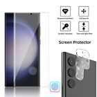 For Samsung Galaxy S24 S23 S22 Ultra S21 S20Plus Tempered Glass Screen Protector