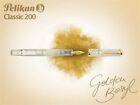 New ListingPelikan Classic M200 Golden Beryl Fountain Pen - B Nib
