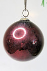Vintage Blown Glass Kugel Mini BALL Christmas Ornament Japan