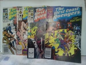New ListingWest Coast Avengers #37 #38 #39 #40 Marvel Comics Lot of 4 1988 Steve Englehart