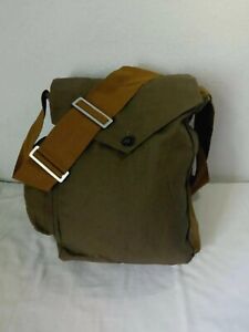Vintage Original Soviet Russian Military Army Bag For Gas Mask USSR