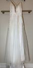 Beaded Wedding Dress Ivory Size 6 - Bridal By Dave And Johnny