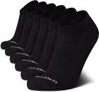 Calvin Klein Men's Socks - No Show Ankle Socks (6 Pack)7-12 Black