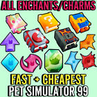 Pet Simulator 99 (PS99) - ALL ENCHANTS & CHARMS ⭐️ Pet Sim 99 PS99 - Cheapest