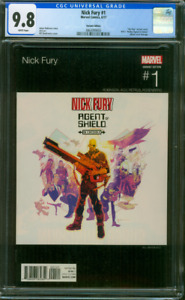 Nick Fury 1 CGC 9.8 Sienkiewicz Hip Hop Album Variant