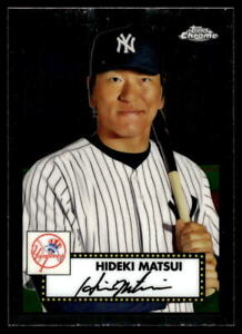 2021 Topps Chrome Platinum Anniversary  688 Hideki Matsui  New York Yankees