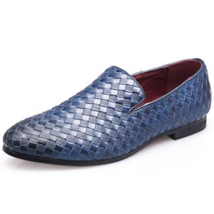 Plus Size Men's Casual Shoes Slip On Loafers Leather Shoes Leisure Walk Driving