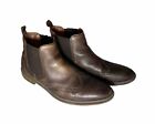 Florsheim Brown Leather Wingtip Chelsea Boots Men's Size 12 M