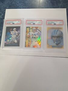 163 Nfl Card Lot 3 Psa Graded & Serial Numbered