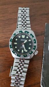 SEIKO divers automatic watch - 6309-7290 green