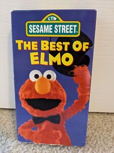 USED The Best of Elmo Sesame Street VHS