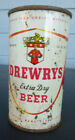 vintage Drewry's Extra Dry  Flat Top Beer can  South Bend Indiana