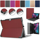 Folio Leather Case Cover With Keyboard For Microsoft Surface Pro 4/5/6/7/8/9/X