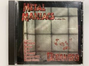 METAL MANIACS: DERANGED CD Megadeth, SOD, Testament, Soulfly, Pro-Pain, 6’ Under