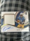 New Listing2023 Panini Immaculate Football Rookie Patch Auto Quentin Johnston #/99 #PP-QJO