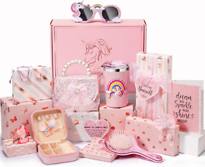 Unicorn Toys for Girls Age 4-6 6-8, Kindergarten Preschool Graduation Gifts Box