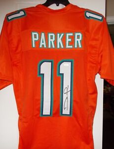 DeVANTE PARKER - Signed Custon Miami Dolphins Jersey - JSA COA - Autograph