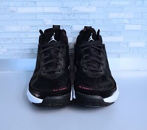 Nike Air Jordan 37 XXXVII Mens Size 4.5/Womens 6 Black Hot Punch DD6958-091