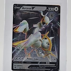 Pokémon TCG Arceus V Pokemon Promos 122/172 - Metal Card