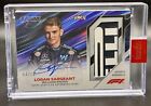 Logan Sargeant 2023 Topps Dynasty  F1 Rookie PIRELLI Patch Autograph SSP 4/10