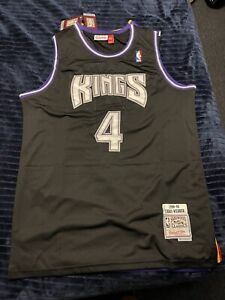 Mens Mitchell Ness NBA Jersey Sacramento Kings 1998-99 Chris Webber XL 2X *READ*