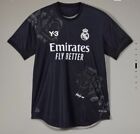 REAL MADRID X Y-3 23/24 FOURTH AUTHENTIC JERSEY | Black | Medium | In Hand |🌹🐉