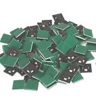 NiftyPlaza 100 Pack Black Cable Tie Mounts Self ADHESIVE Clips Base 25mm x 25mm