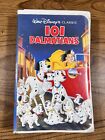 Walt Disney 101 Dalmations VHS tape; RARE, a Walt Disney Classic (Black Diamond)