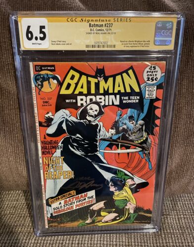 Batman #237 Signature Series CGC 6.5 White Pages Neal Adams 1st App. The Reaper