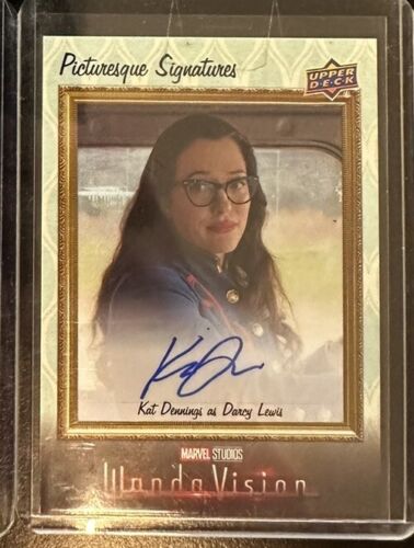 Wanda Vision TV Show Autograph Kat Dennings as Darcy Lewis Auto Marvel