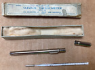 Antique English Make Boots glass Clinical Thermometer w/box & metal tube