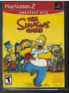 The Simpsons Game (Greatest Hits) PS2 (Brand New Factory Sealed US Version) Play