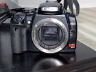 Canon EOS Rebel XTi 10.1MP Digital SLR Camera Body Black # 587 UNTESTED parts