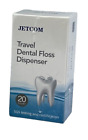 JETCOM Travel Dental Floss Dispenser, 20ct, Sealed Box