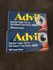 2 Boxes Advil Tablets Pain Reliever/Fever Reducer 200mg,  100 CT (BB31)