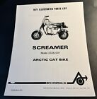 1971 ARCTIC CAT SCREAMER MINI-BIKE PARTS MANUAL COPY P/N 2326-001