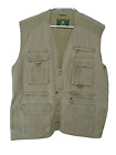 Orvis men's Fishing Photographers Safari Vest size XL Green