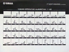 Yamaha FS1r Synthesizer Voiced Operator Algorithm Original Quick Info Sheet RARE