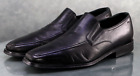 Magnanni Linea Marino Men's Dress Loafers Shoes Size 12 Leather Black