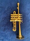 schilke p5-4 piccolo trumpet in gold plate