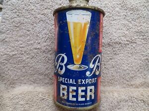 B&B Special Export Beer Cone Top Better Buy NO 4% No Mandatory