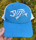 G. Loomis Trucker Hat Fish Bandit Men's OSFM Blue White Mesh Back Snapback Cap