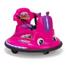TOBBI 12v Toddlers Bumper Car Electric Ride On Toy 360 Degree Spin with Remote