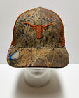 Texas Longhorns Camouflage Mesh Trucker Hat Sticker Camo Snapback