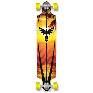 Yocaher Drop Down Longboard Complete - Sunset