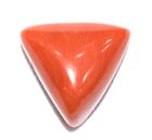 Red Coral Triangular - 12.34 Carats - Italian - Lab Certified