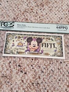 Disney 50 Dollars, 2005  