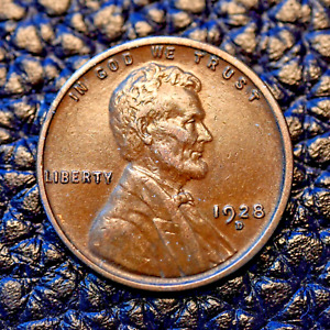 (ITM-5674) 1928-D Lincoln Wheat Cent ~ AU++ Condition ~ COMBINED SHIPPING!