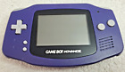 Nintendo GameBoy Advance GBA Indigo Purple Handheld System Console Clean Tested
