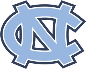 North Carolina Tarheels Logo - Die Cut Laminated Vinyl Sticker/Decal NCAA